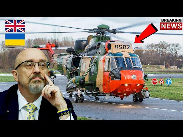 Ukrainian Minister Announced! Ukraine Has Received British Sea King Helicopters!