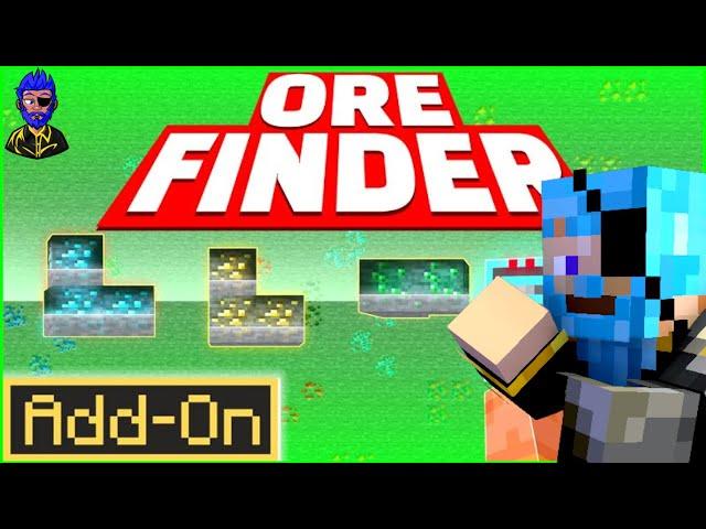 Daz Man Checks Out Ore-Finder Add On In Minecraft Bedrock!