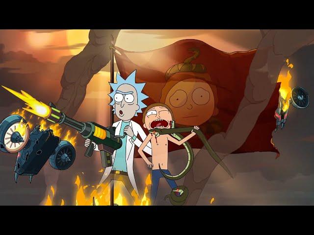 The Planet of the Snakes total War | Rick and Morty - Spacesnakes SE04 EP05