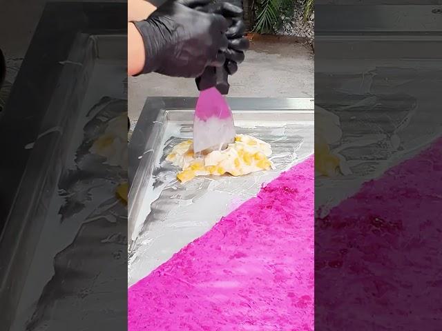 Street Ice Cream That Melts Your Heart #shorts #satisfying #streetfood #icecream