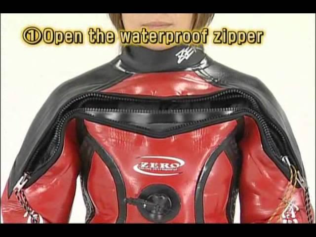 ZERO Hybrid Dry Suit Application