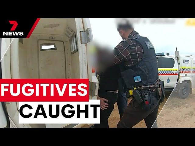 Fugitives arrested in WA outback over alleged kidnapping and shooting in NSW | 7NEWS