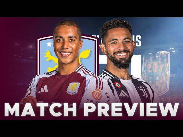 ASTON VILLA v JUVENTUS | MATCH PREVIEW | CHAMPIONS LEAGUE