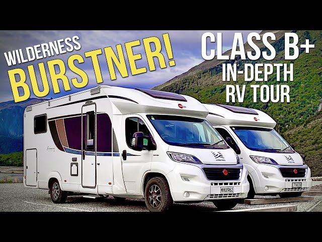 Class B+ RV Tour  — In-Depth Look at Our New Zealand Wilderness Motorhome Rental