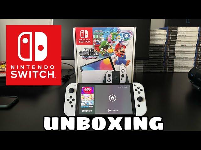 Nintendo Switch OLED UNBOXING | Deutsch HD