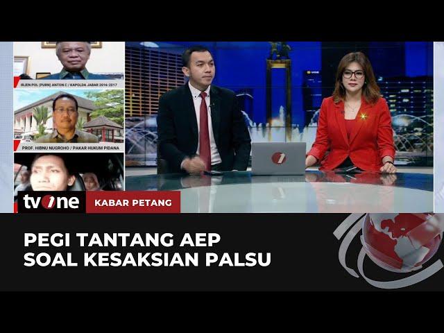 Pegi Setiawan Tantang Kesaksian Aep | Kabar Petang tvOne