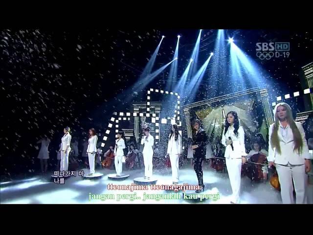 T-ara - Don't Leave [Perf] [Indo Sub] - 2012.07.08