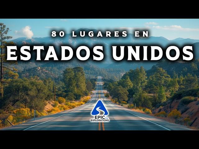 Maravillas de Estados Unidos | 80 Lugares Más Hermosos en los Estados Unidos | 4K