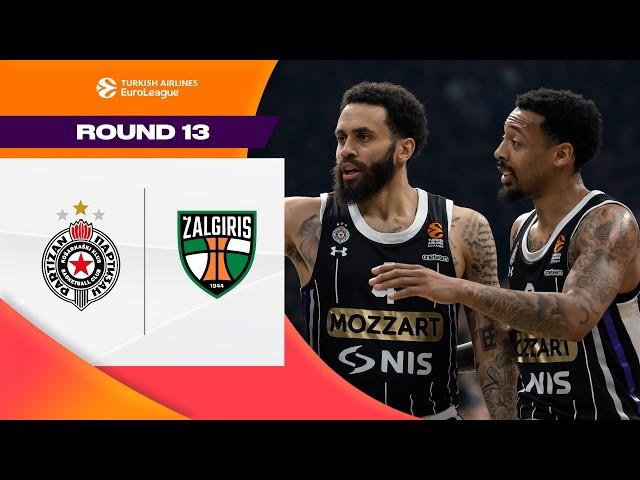 UNSTOPPABLE Energy | Partizan - Zalgiris | BASKETBALL HIGHLIGHTS R13 2024-25