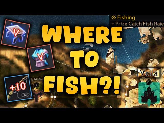 Best Fishing Spot in Black Desert online - Tips for Fishing