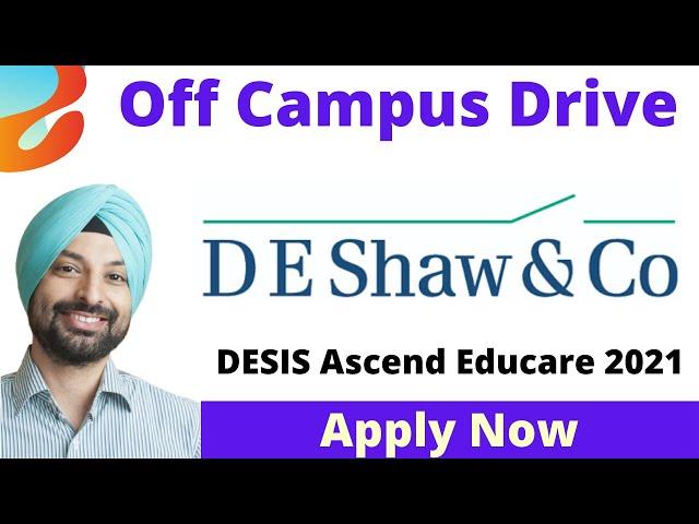 Dshaw & co off Campus 2021