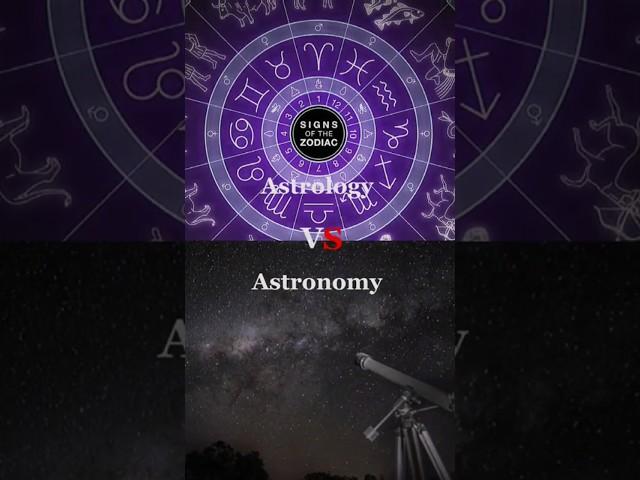 Astronomy vs Astrology