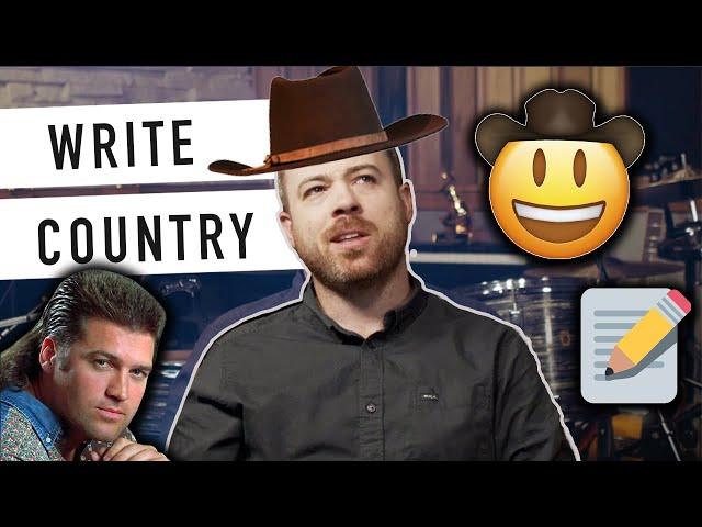 How To Write A Country Song (explained by a professional!)