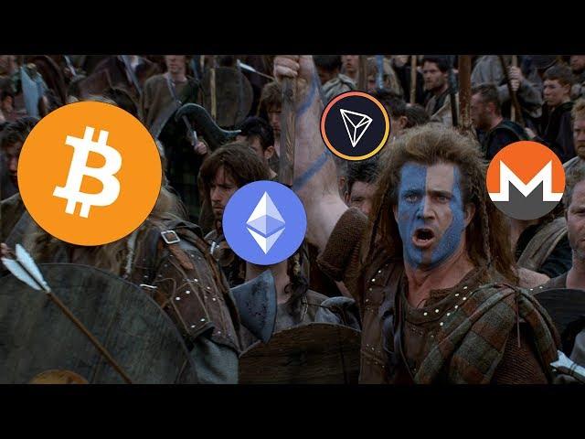 Braveheart  "HODL"  Cryptocurrency Meme