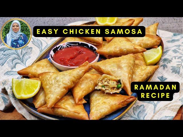 Easy Chicken Samosa Recipe | #RamadanRecipe | Indian Cooking | Cook with Anisagrams #recipes