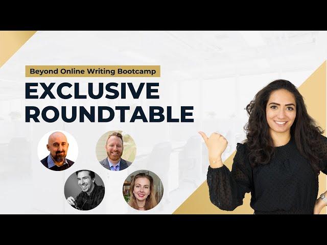 Day #2: Beyond Online Writing Roundtable With Medium CEO, Editors & Top Writers