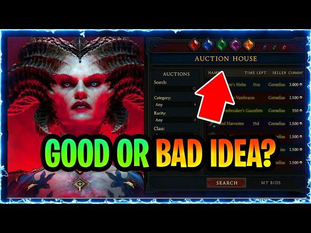 Diablo 4 Auction House Good Or Bad Idea?