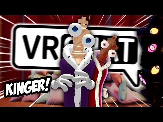 KINGER LOOKS FOR HIS WIFE IN VRCHAT! | Funny VRCHAT Moments (The Amazing Digital Circus)