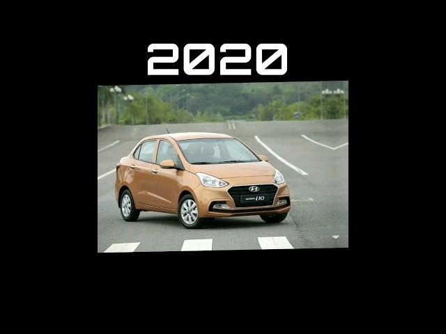 Evolution Of Hyundai i10 (2007-2023)#evolution #hyundai #hyundaii10 #cars #2023 #shorts #fyp