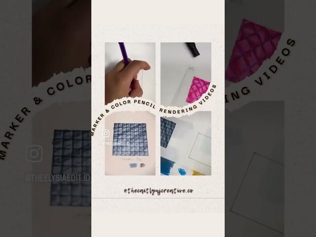 Marker Renderings  Subscribe and Like for more! #interiordesign #design