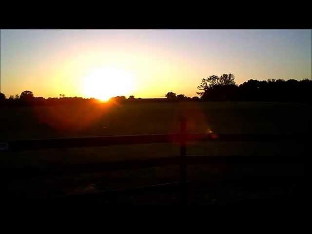 May Sunset at Dixieland Farm