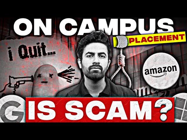 Dark Reality of On Campus placements in India | On Campus Placements in Colleges |