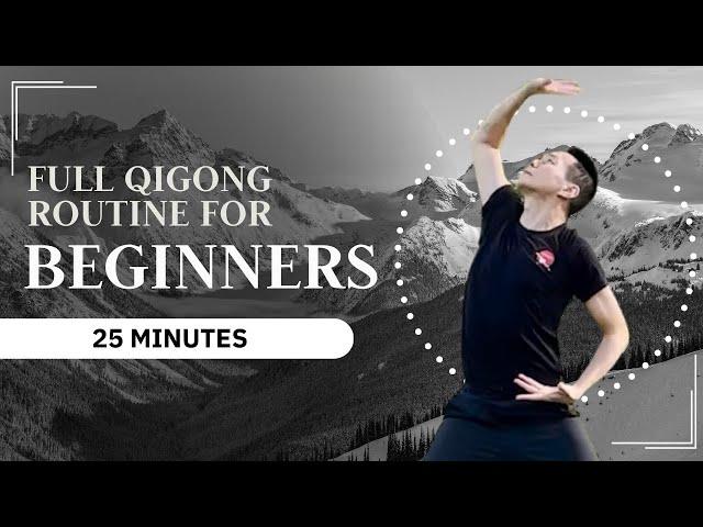 Full Qigong Routine for Beginners | Stress Relief & Deep Relaxation