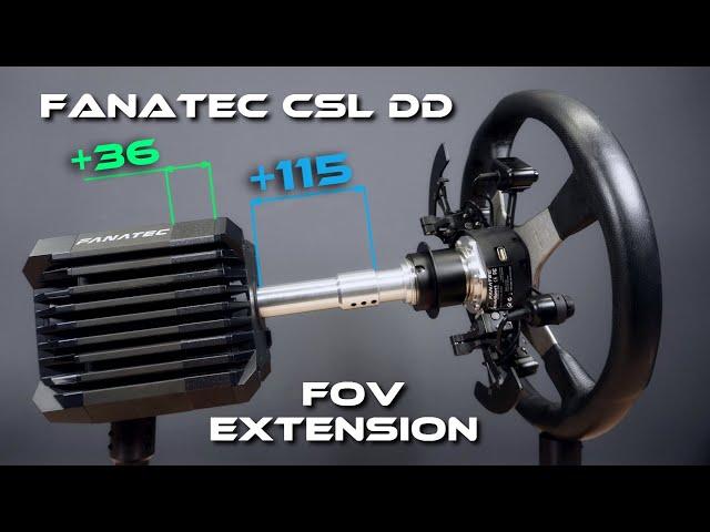 Fanatec CSL DD FOV Extension (Development and Manufacturing Process)