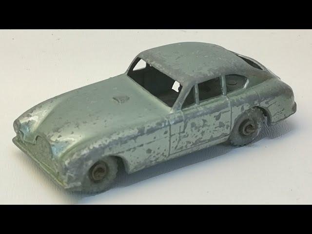 Matchbox restoration Aston Martin DB 2 no. 53 diecast car