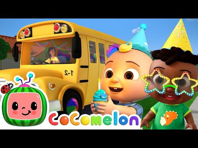 JJ’s Birthday Party on Wheels! |  CoComelon - JJ's Baby Songs 