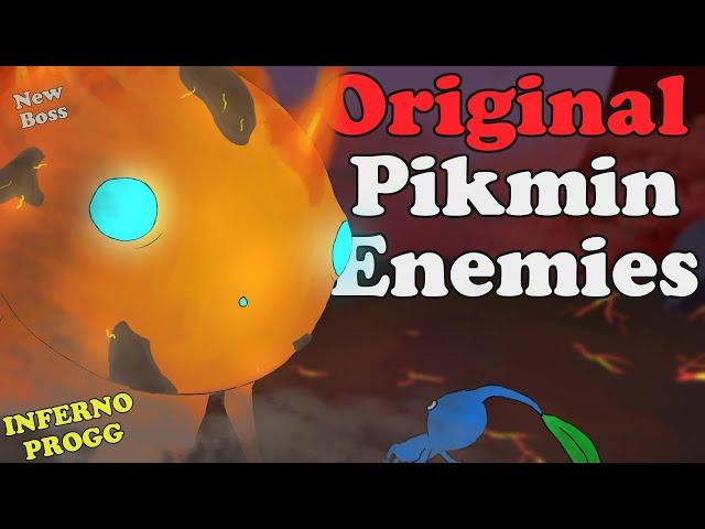 Creating 35+ Unique Bosses & Enemies | Pikmin Drawings