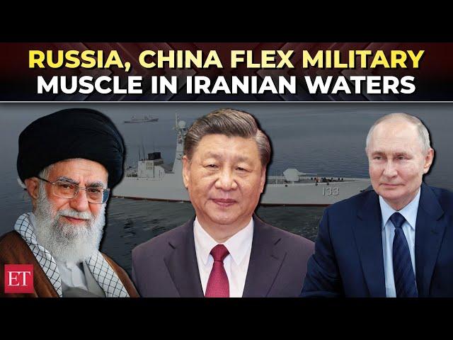 Putin, Xi & Khamenei unite against Trump? China, Russia & Iran hold naval drills near Chabahar port