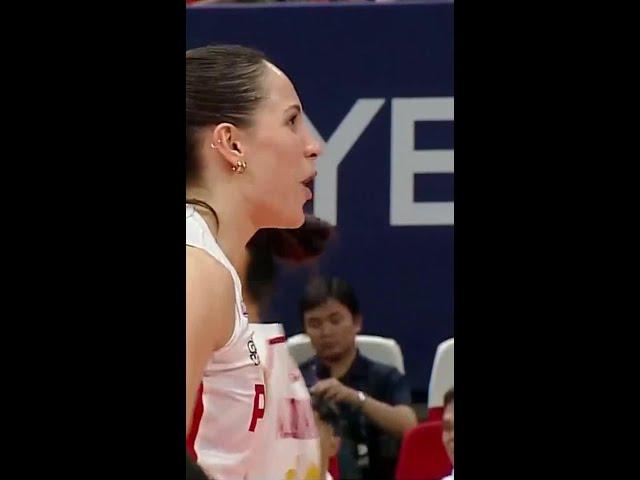 Baron SHOWS ALL-AROUND GAME for PLDT vs. Queensland | 2025 AVC Women's Volleyball Champions League