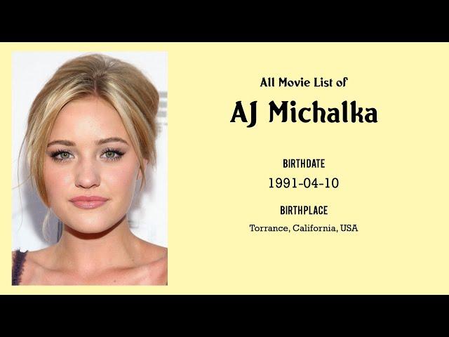 AJ Michalka Movies list AJ Michalka| Filmography of AJ Michalka