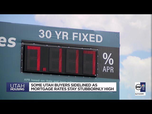 ‘I got frustrated and gave up’: High mortgage rates keep some Utah homebuyers on the sidelines