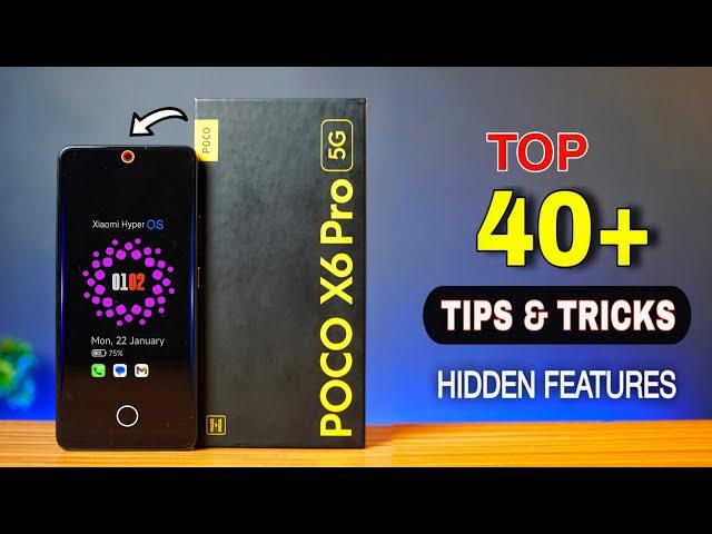 Poco X6 Pro Tips and Tricks | poco x6 pro hyper Os hidden features, camera settings in Hindi