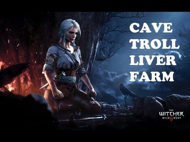 The Witcher 3: Wild Hunt Cave Troll Liver Farm