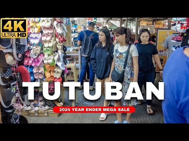 [4K] 2024 Year Ender MEGA SALE at TUTUBAN MALL Divisoria, Manila