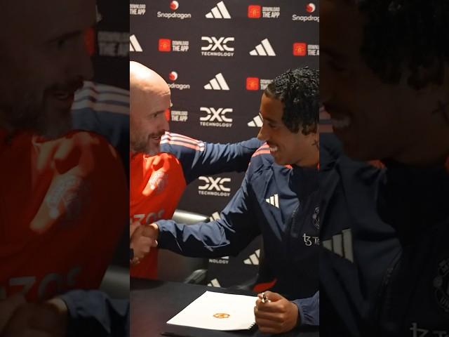 Leny Yoro Putting Pen To Paper ️