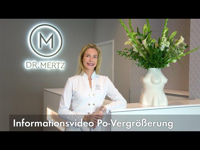 Informationsvideo zur Po-Vergrößerung von Dr. med. Indra Mertz