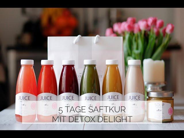 5 Tage Saftkur mit Detox Delight