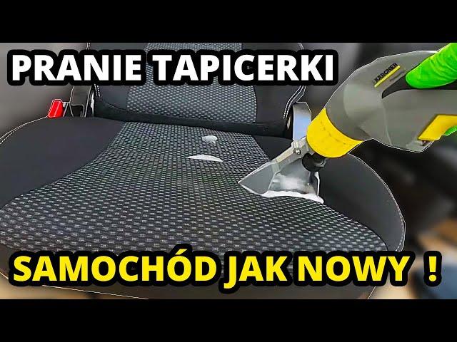 PRANIE TAPICERKI SAMOCHODOWEJ - Detailing SUZUKI VITARA