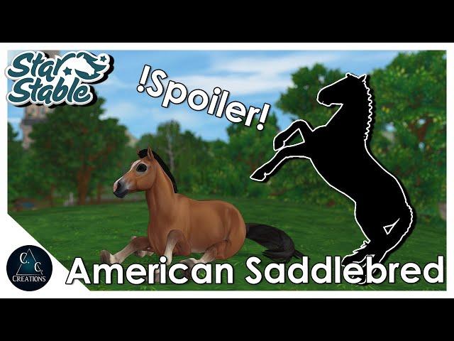 SSO - !SPOILER! - American Saddlebred (Placeholder 3D Model)