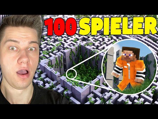 100 SPIELER MÜSSEN aus dem LABYRINTH ENTKOMMEN!  (48h)