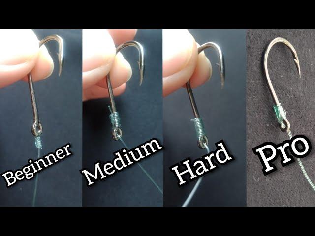 4 Level Mengikat Kail Pancing (Tie a fishing hook)