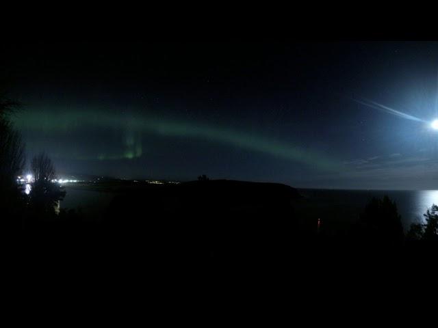 Aurora from south Sutor, Cromarty