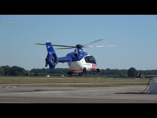 Planespotting General Aviation Helicopters & Banner Fail & king Air Teuge Airport 11 Aug 2022