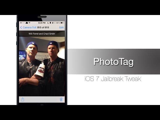 PhotoTag allows you to tag photos in your Camera Roll - iPhone Hacks