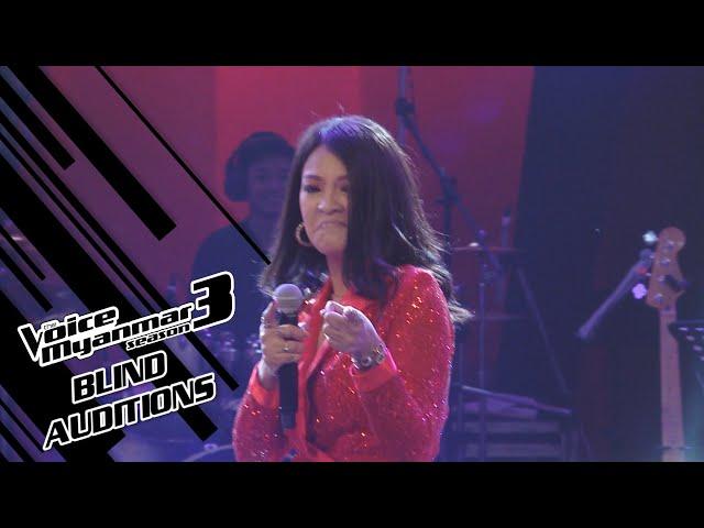 Yuzana : "ပဋိပက္ခ" - Blind Auditions - The Voice Myanmar Season 3, 2020