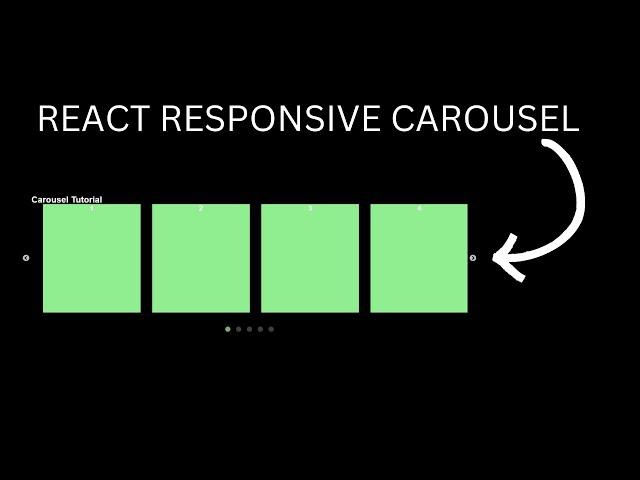 RESPONSIVE REACT CAROUSEL USING REACT SLICK